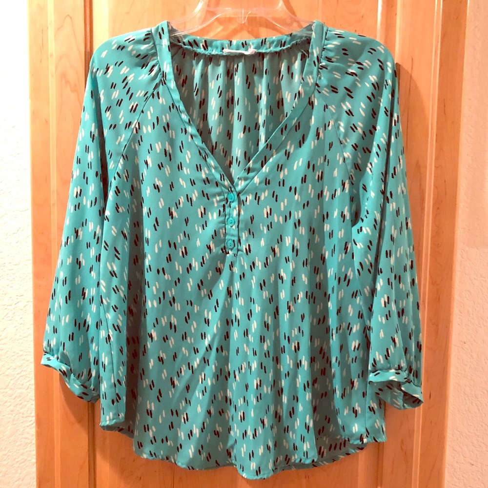 Lush Pattern Blouse